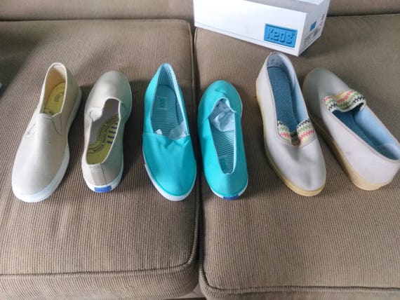 Keds canvas boat clearance shoes