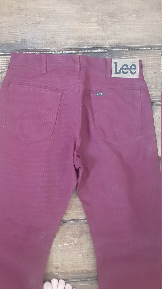 Lee Vintage stripe nos deadstock 1980 men jean ma… - image 1