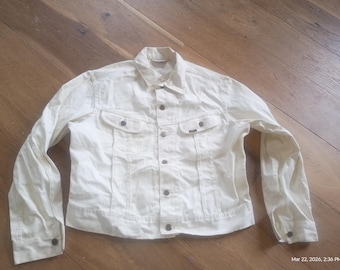 Vintage 90s: Lee 101-J Westerner Cotton Jacket - Beige (XS) - Etsy