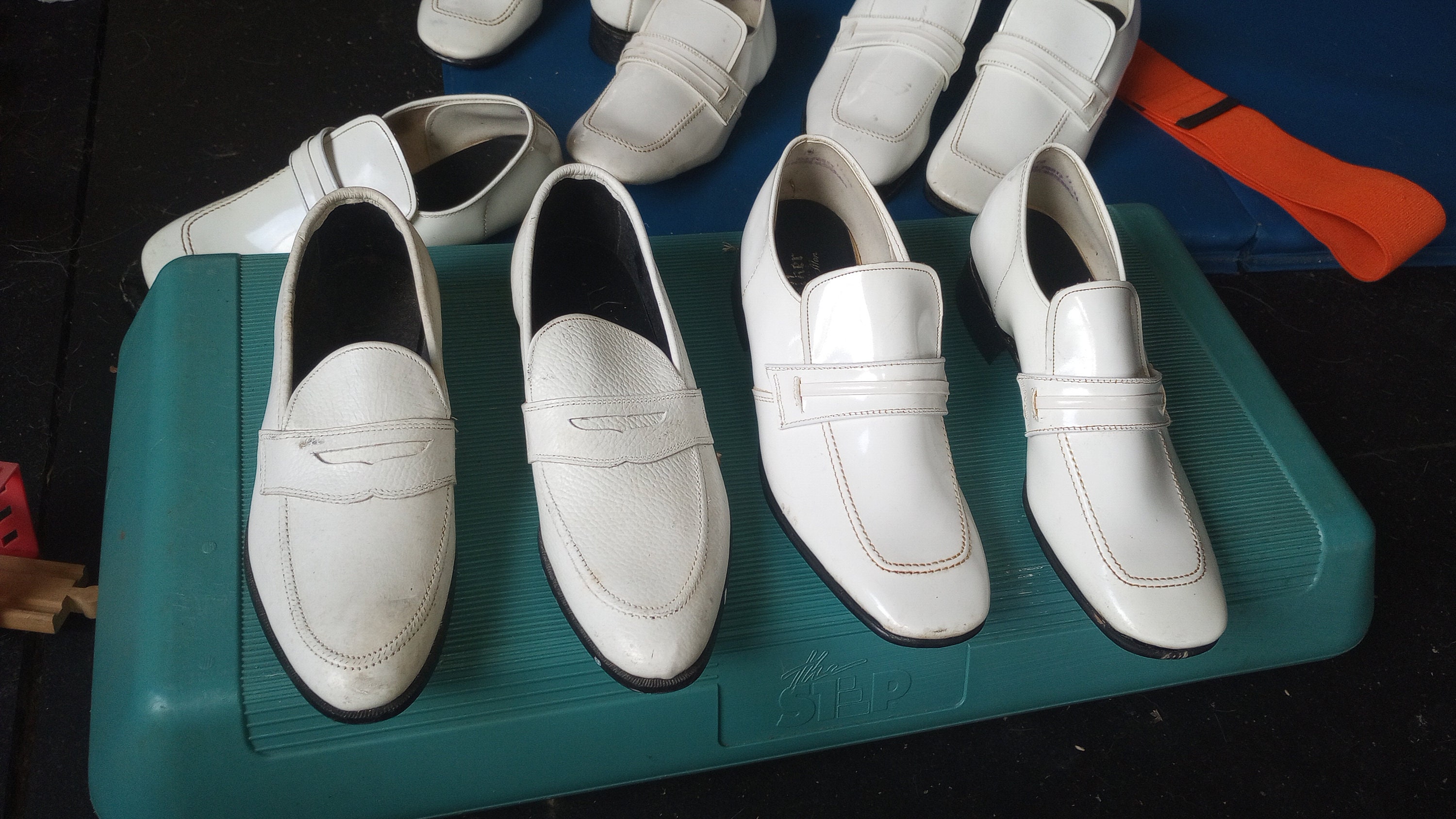 White Prom Tux Shoes Formal Shoes For Men's Casual Wedding Prom