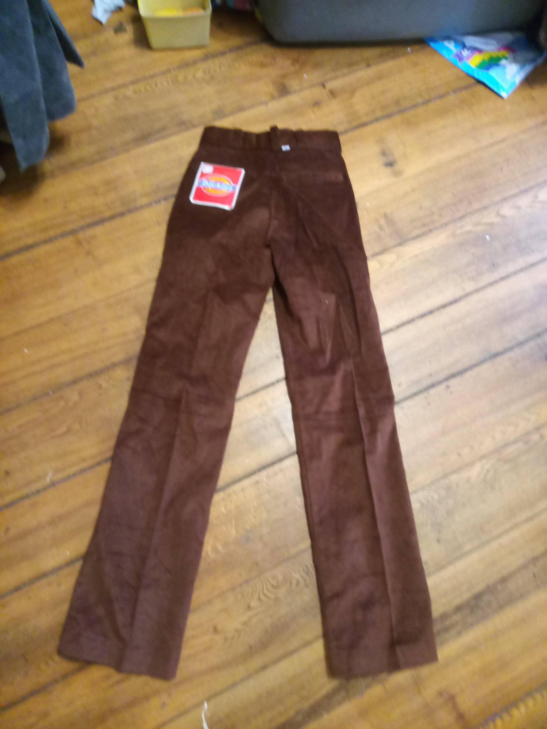 Dickies Deadstock Vintage Corduroy Straight Leg High Rise 1970s