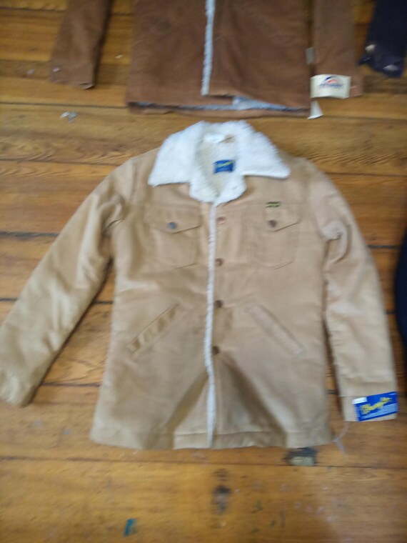 Wrangler Vintage deadstock 1970 Sherpa corduroy r… - image 3
