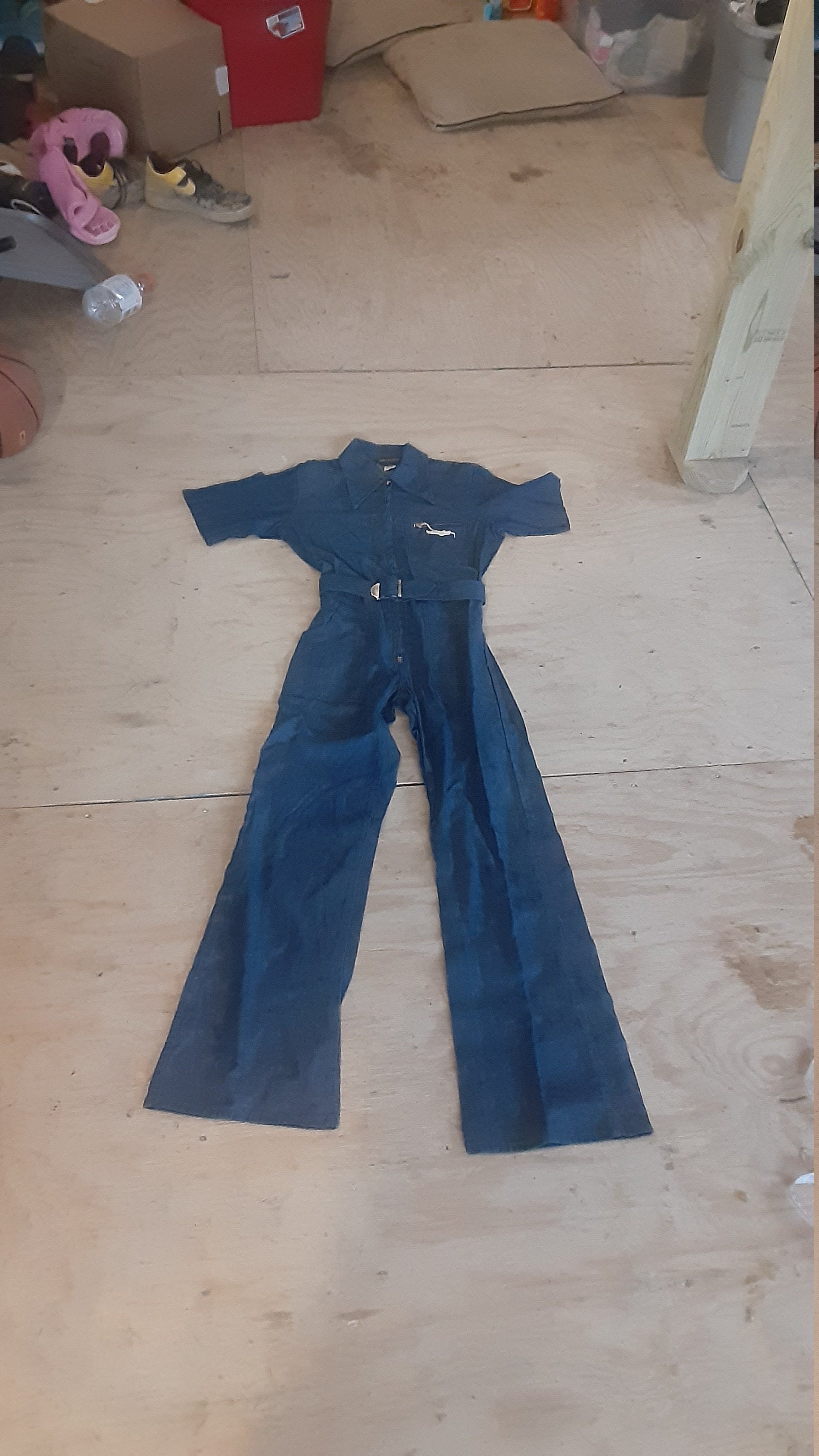 60s】Wrangler denim coveralls deadstock Wrangler Deadstock Vintage