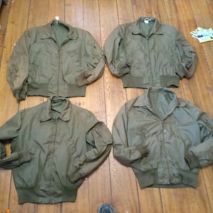 ジャケット・アウター US ARMY FLYER'S LIGHT WEIGHT JACKET 70s Vintage USAF Lightweight Flyer Jacket - Faded Military Bomber