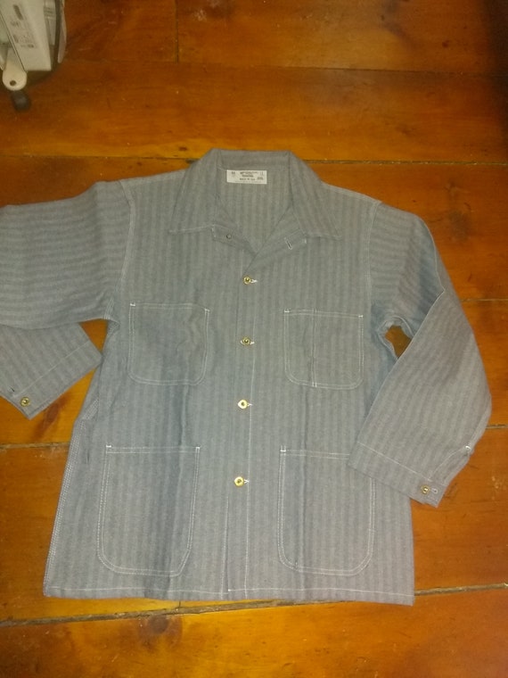 1960 Herringbone sanforized Vintage Deadstock cott