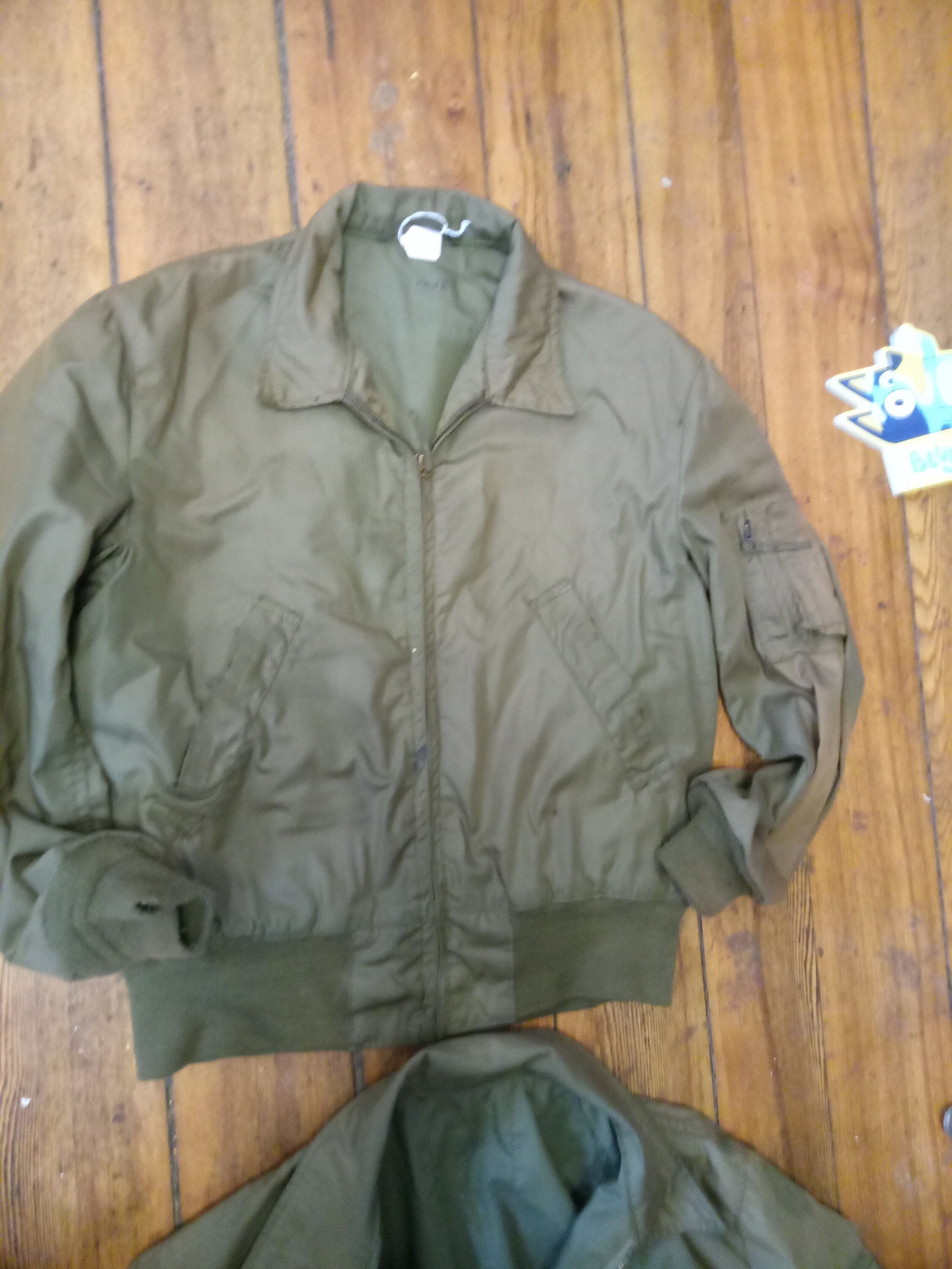 Vintage USAF Lightweight Flyer Jacket - Faded Military Bomber