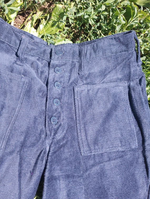 Vintage deadstock maverick velvet cotton corduroy… - image 2