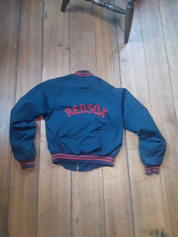 Maillot vintage Nike Boston Red Sox bleu rouge cousu équipe de baseball MLB jeunesse M | eBay