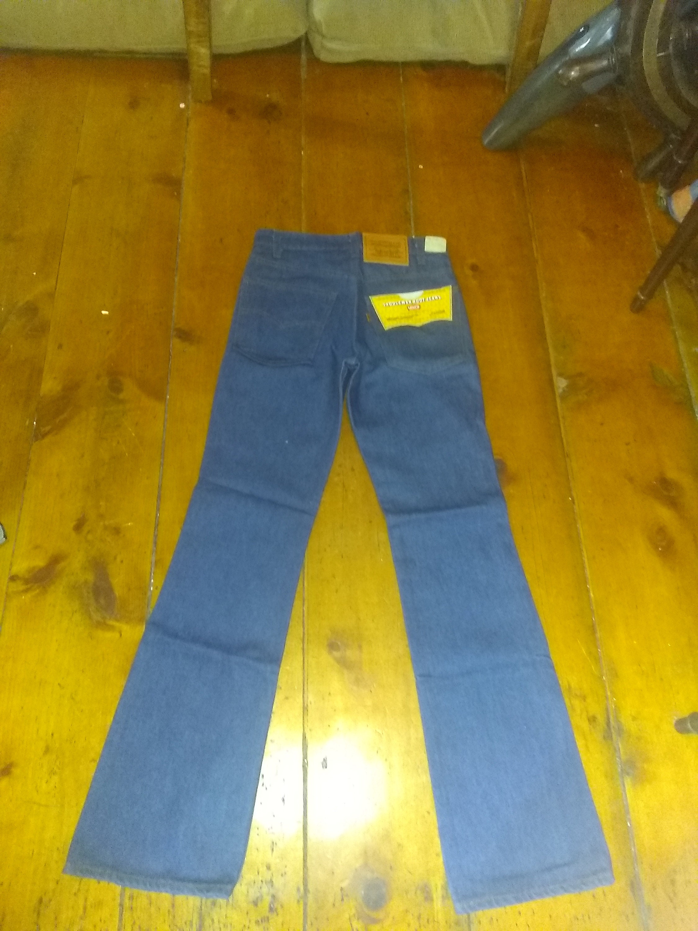 Vintage Deadstock Levi 517 Denim 1980 Jean Mad USA Pant New