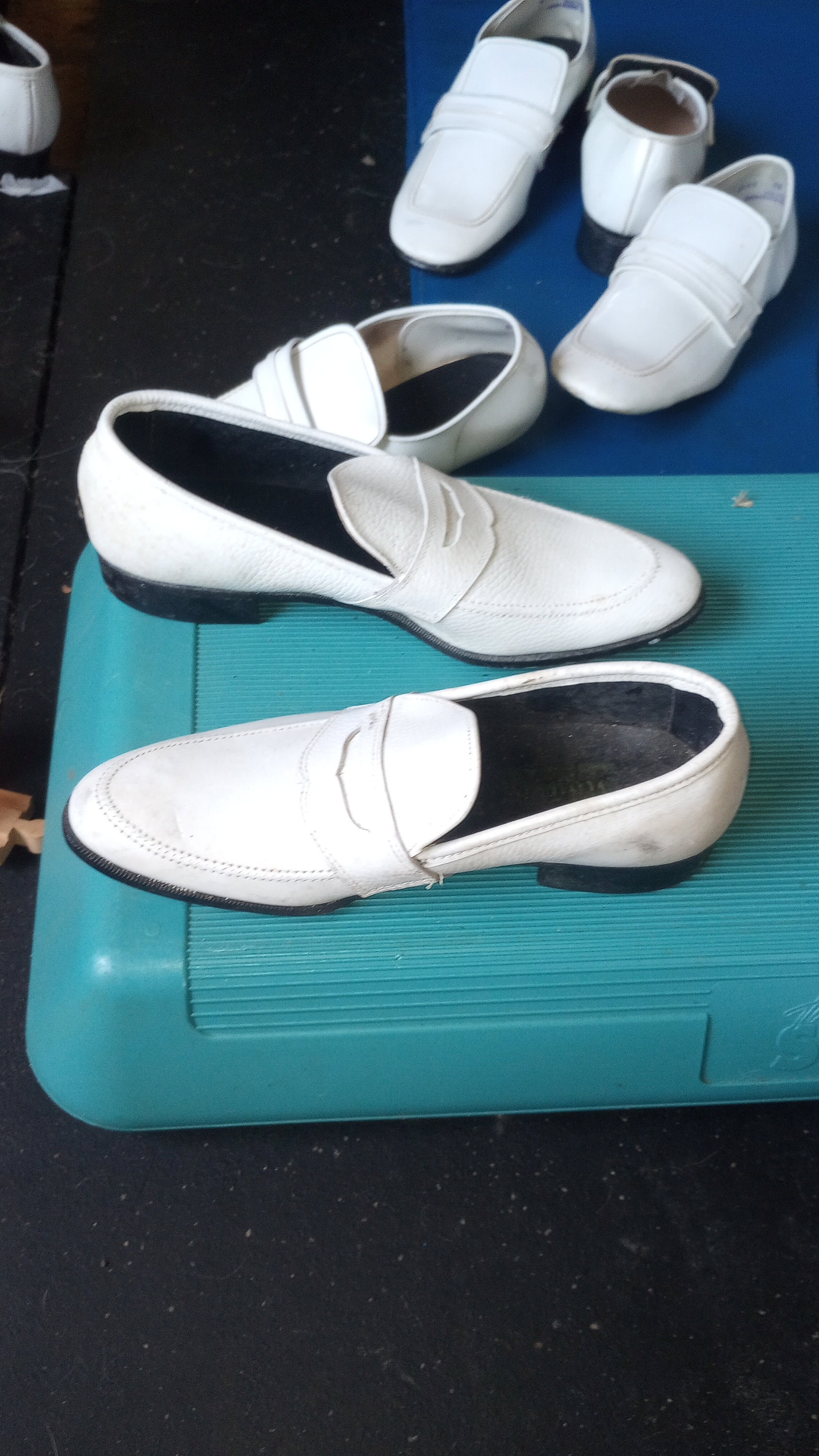 American Walker Tuxedo Shoes White Men display picture 3