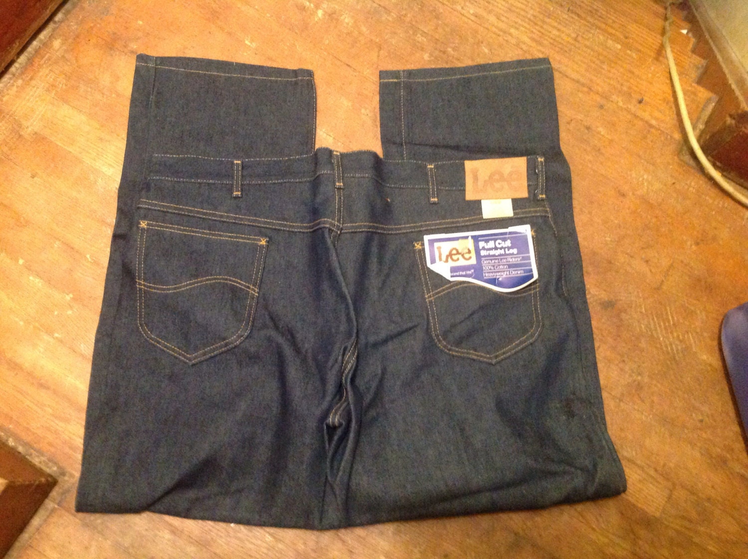Lee Deadstock Vintage Jeans 200-0141 Pant USA New Indigo Denim