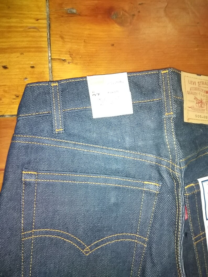 Unwashed levis 505 Clearance