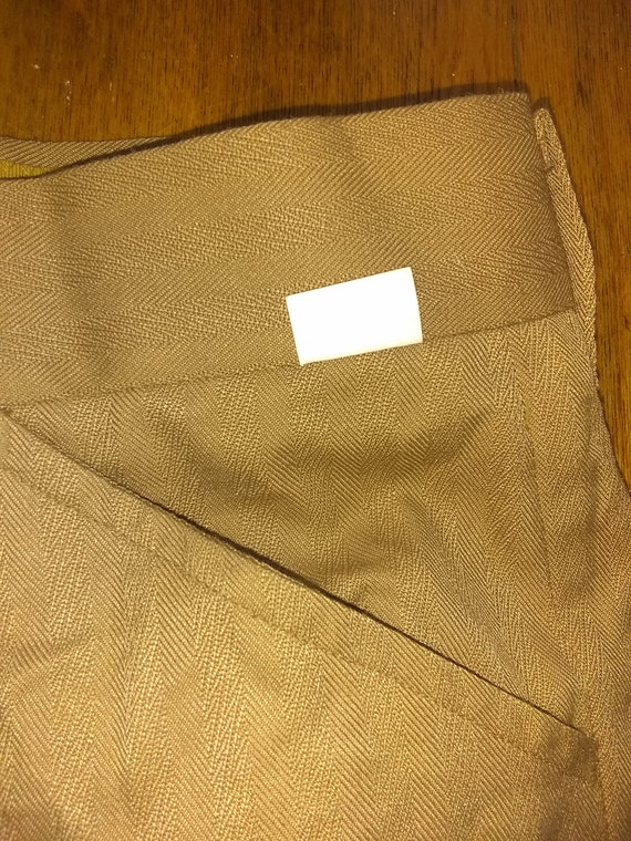 farah vintage men's 36x33 rayon poly pants 1970's… - image 2