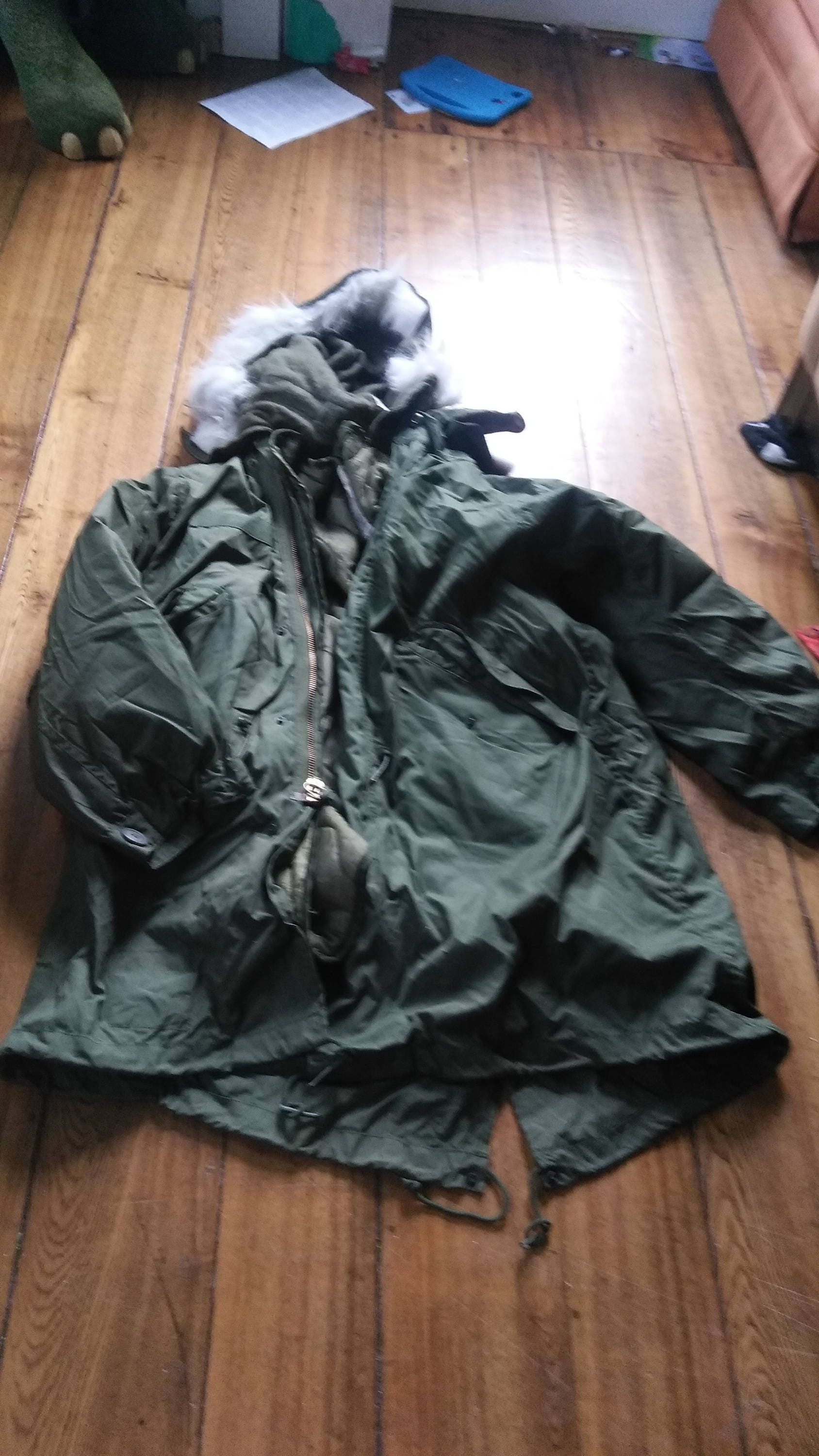 Us army surplus m65 shop fishtail parka