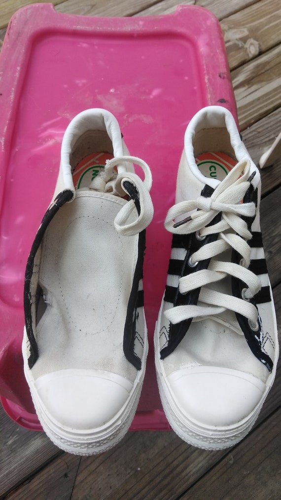 converse canvas vintage deadstock sneakers shoes … - image 3