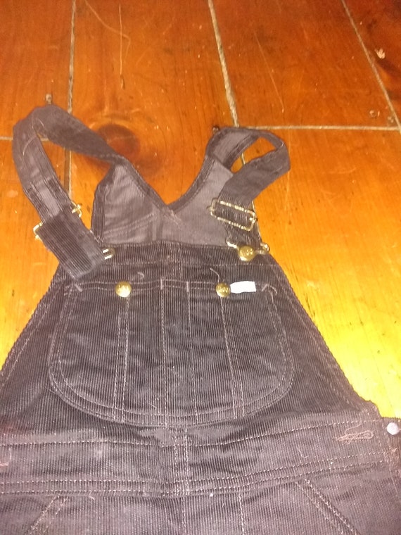 Lee Deadstock bib overalls jean corduroy painter … - image 2