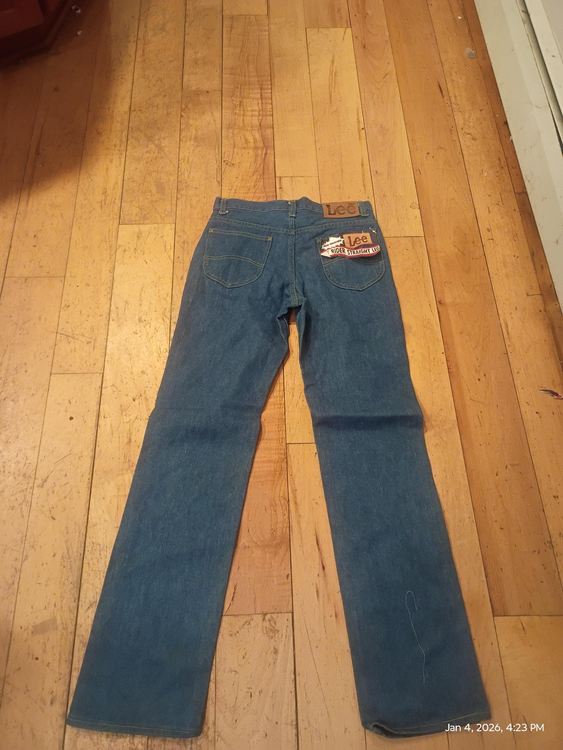 Lee Deadstock Vintage Jeans 200-0141 Pant USA New Indigo Denim