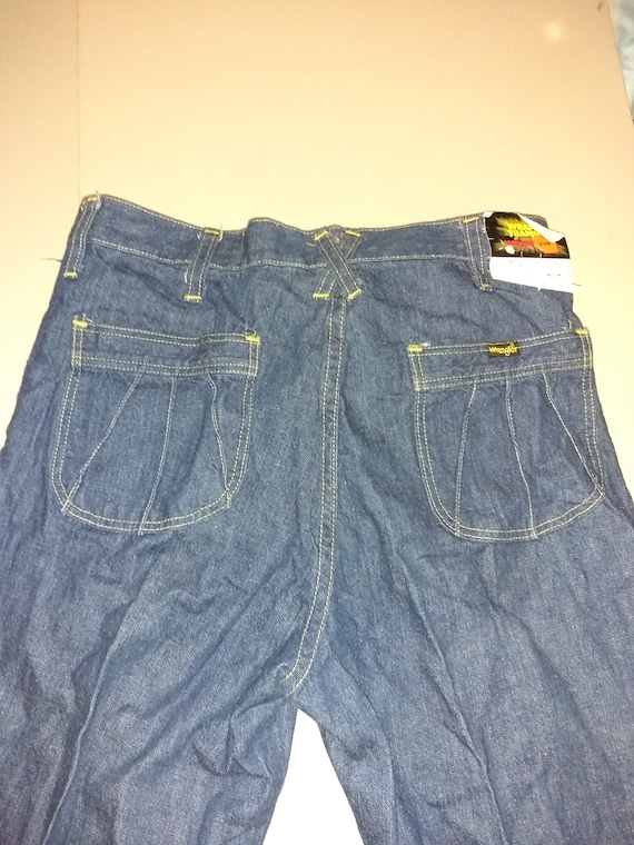 Deadstock vintage Wrangler denim cotton wrapid tr… - image 1