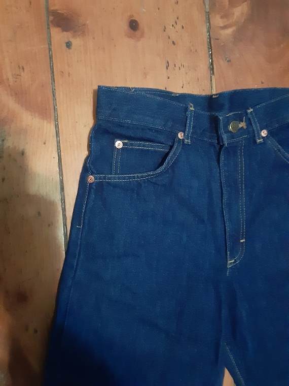 Deadstock Vintage prewashed dark deadstock lee jean nos USA pan… - Gem