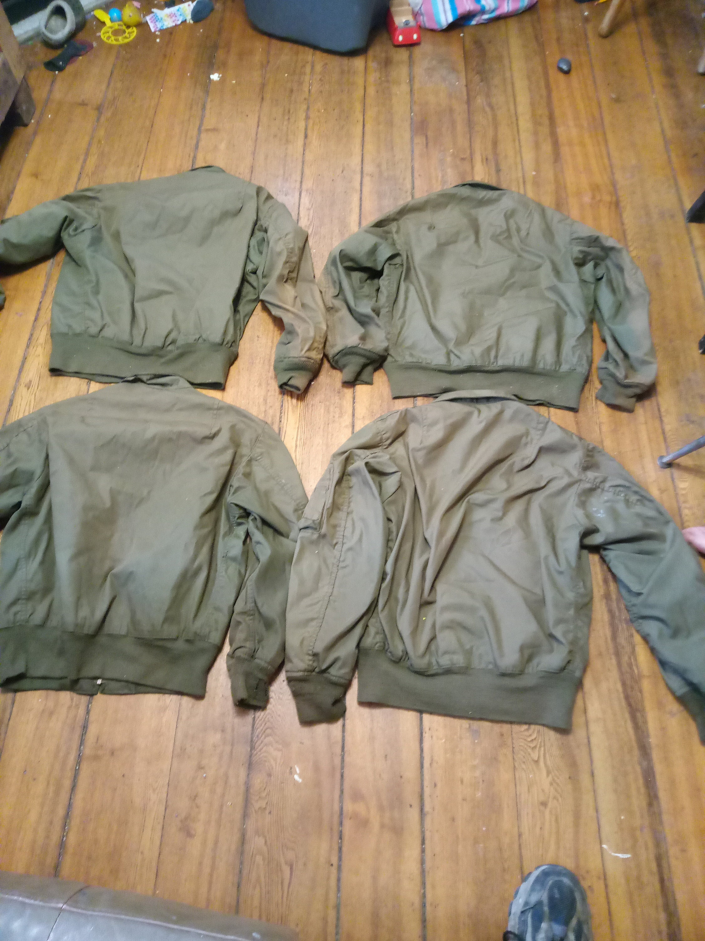 ジャケット・アウター US ARMY FLYER'S LIGHT WEIGHT JACKET 70s Vintage USAF Lightweight Flyer Jacket - Faded Military Bomber