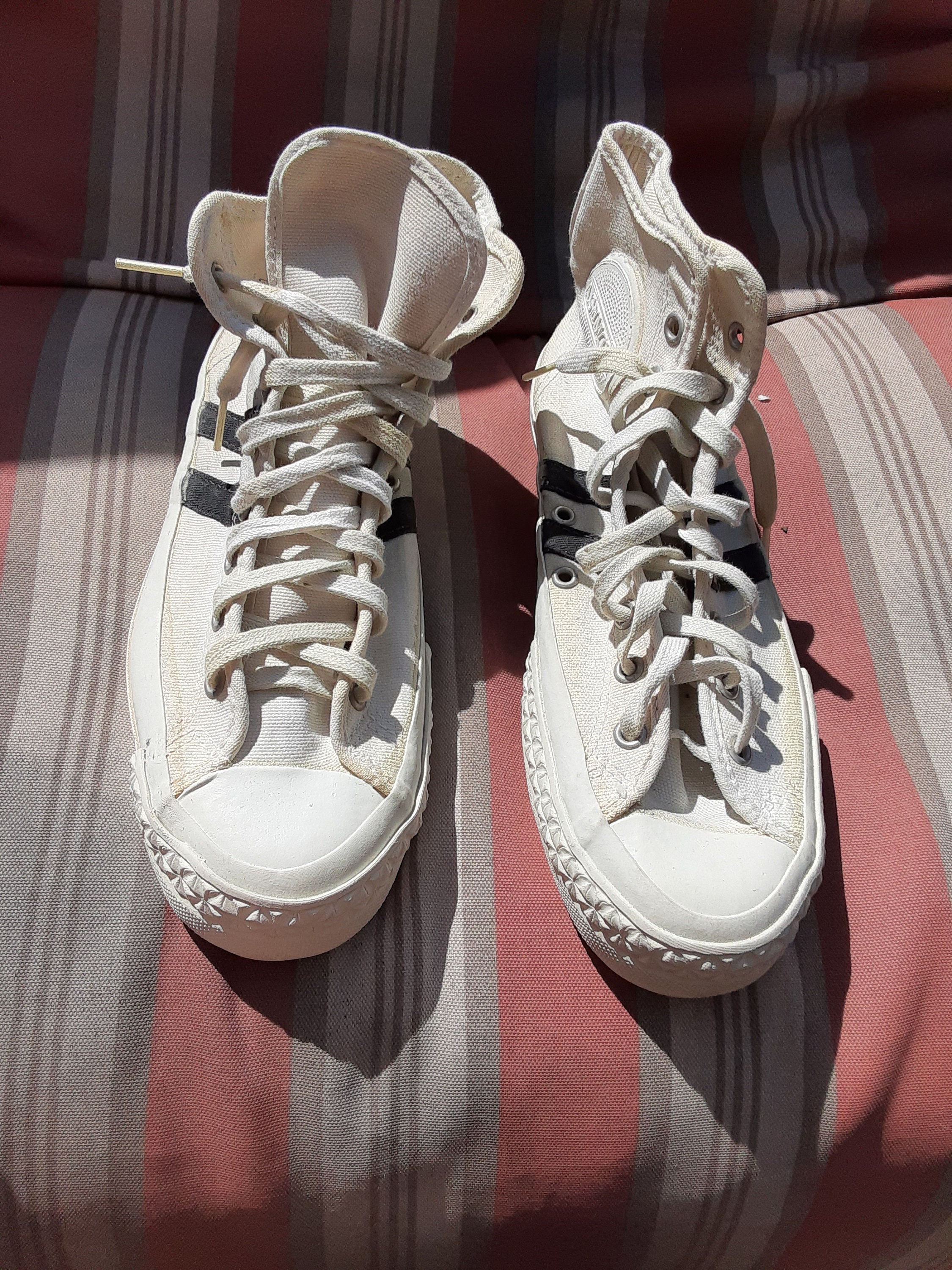 Converse Asmont Canvas Vintage Deadstock Sneaker Shoe 1950 Hi