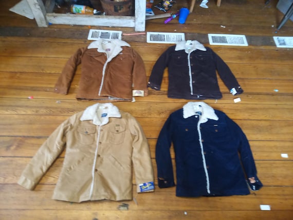 Wrangler Vintage deadstock 1970 Sherpa corduroy r… - image 1