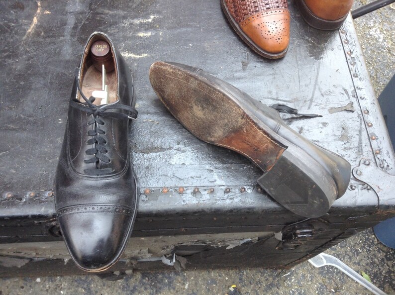 allen edmonds shoe shine