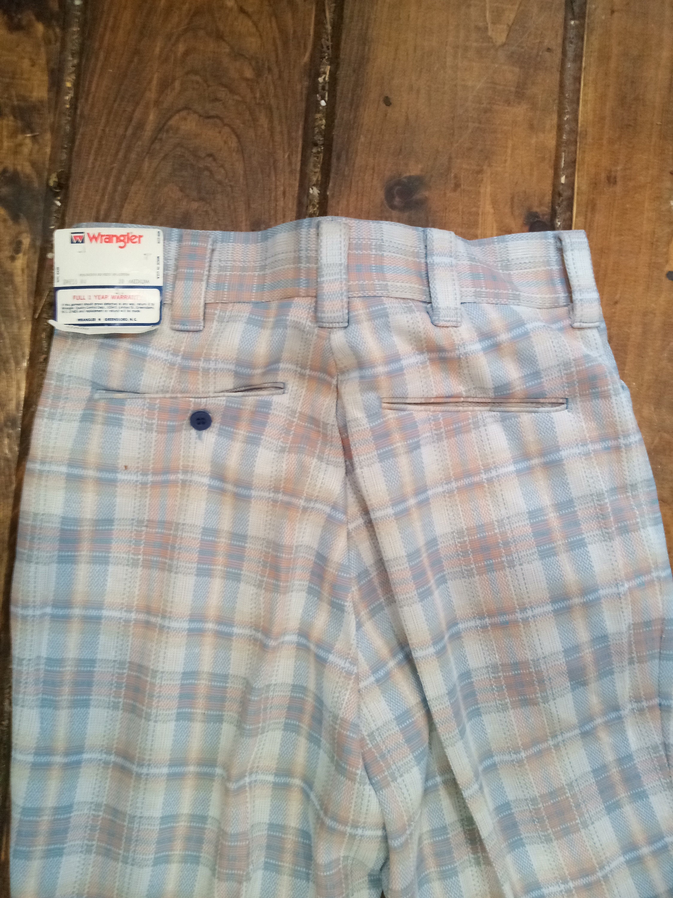 デッドストック ラングラー ゴルフ 1970 ポリエステル ヴィンテージ