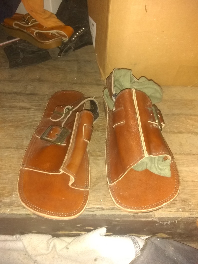 Vintage 1970 deadstock Anne kalso earth shoes sandles Etsy