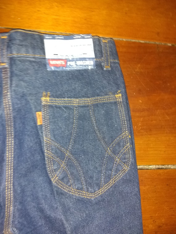 vintage Levi high rise jean deadstock men new boo… - image 2