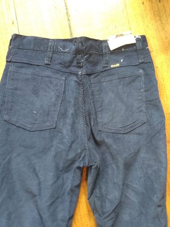 Wrangler corduroy flare bellbottom nos jean pick … - image 1