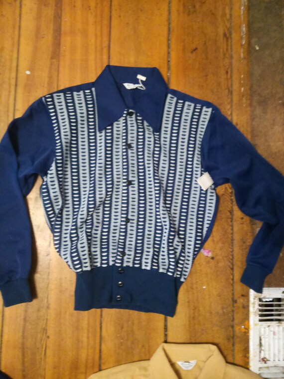 Marcel Paris polyester 1970 deadstock vintage NOS… - image 6