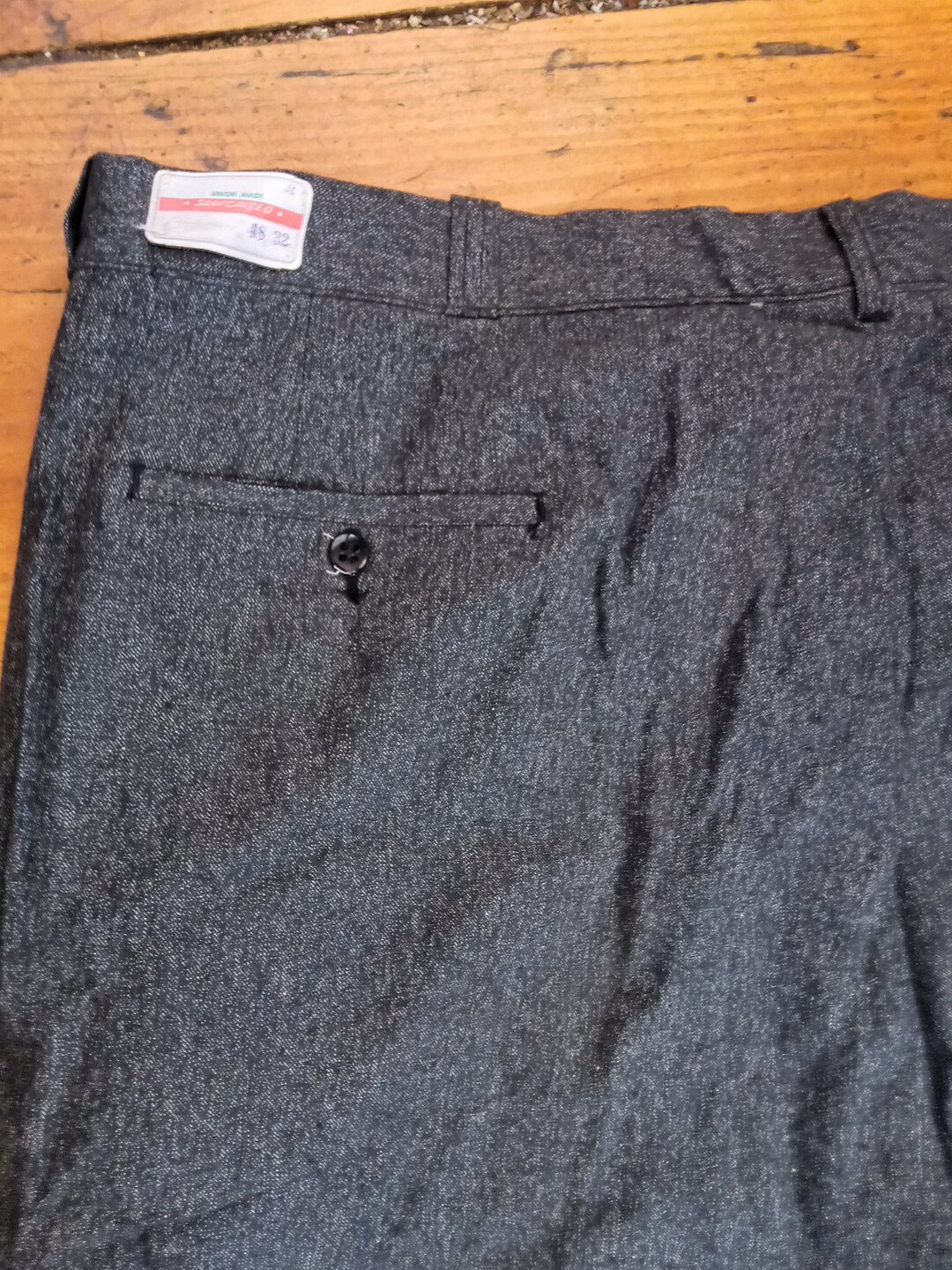 パンツ Early 40s Lee WORK TROUSERS SALT&PEPPER 37