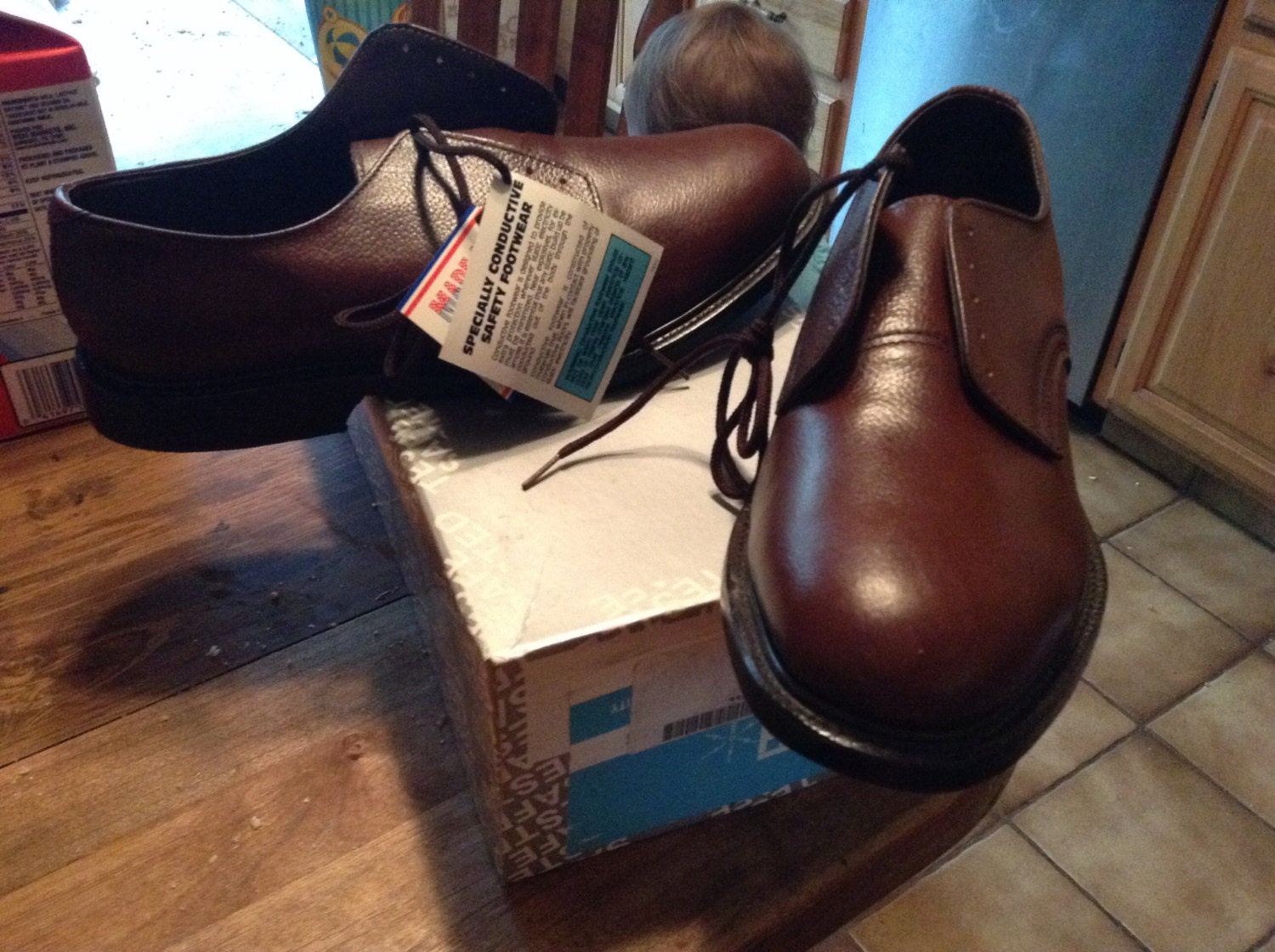 Lehigh steel toe safety shoes made in USA deadstock men's Etsy