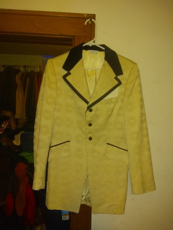 1970' tuxedo tux jacket coat vintage mens suit coa