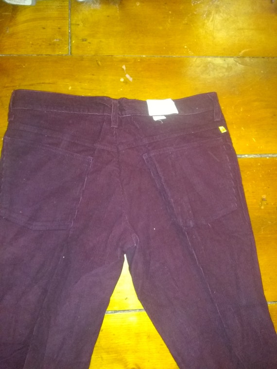 Farah corduroy deadstock vintage bellbottom jeans… - image 6