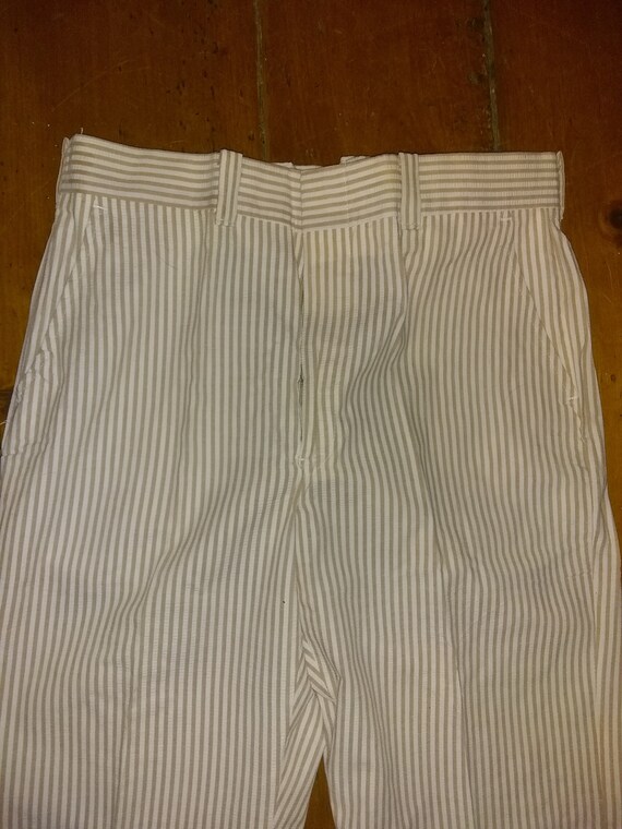 Woolrich 1980 nos vintage Golf pant slax stripe d… - image 4