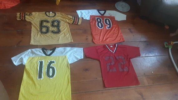 Vintage jerseys men's mess 1970 football made USA… - image 1