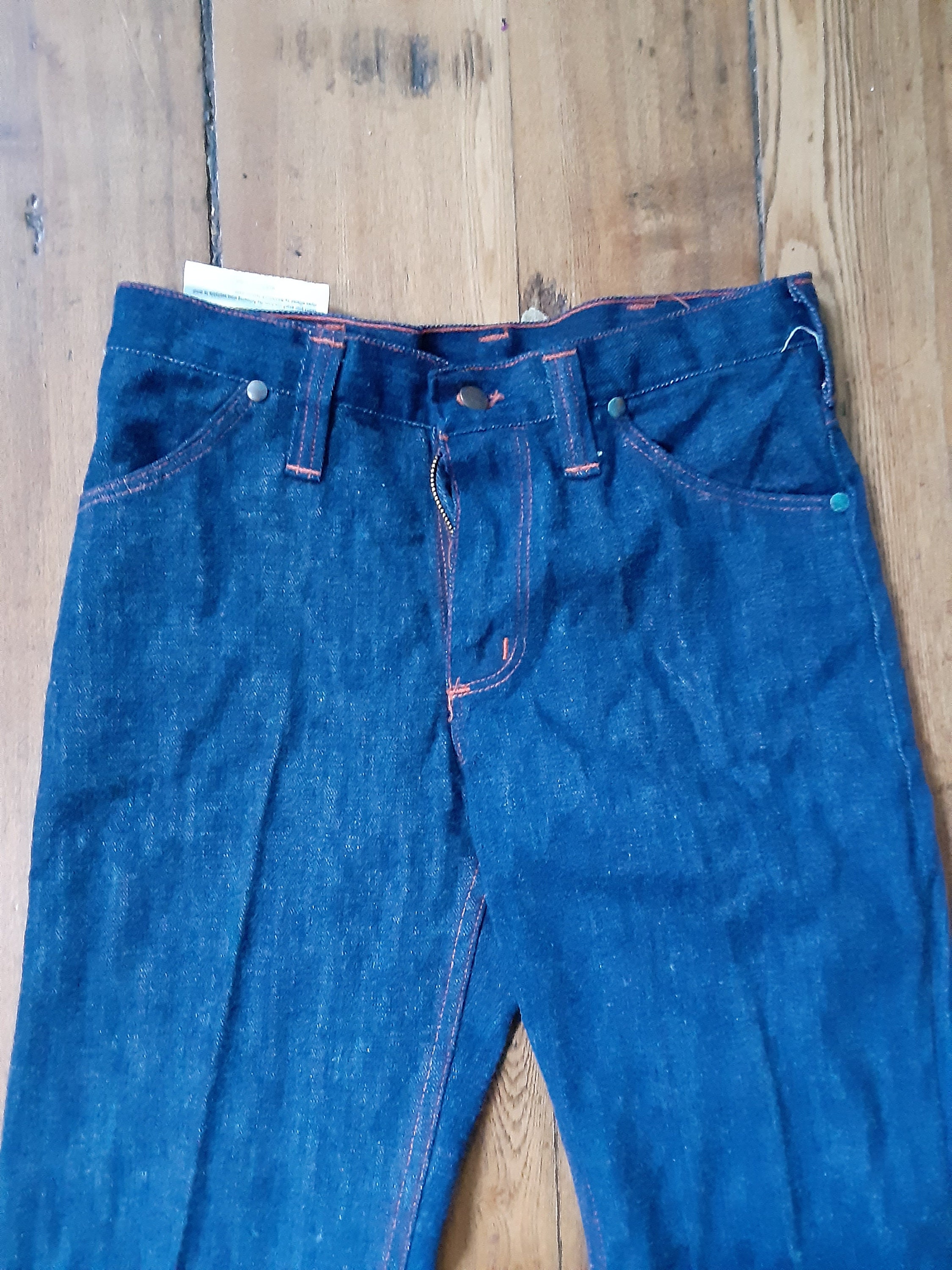 パンツ UNKNOWN / 60's 70's denim painter pants Vintage 1970's Painter Pants Jeans Size XS - S (W 28