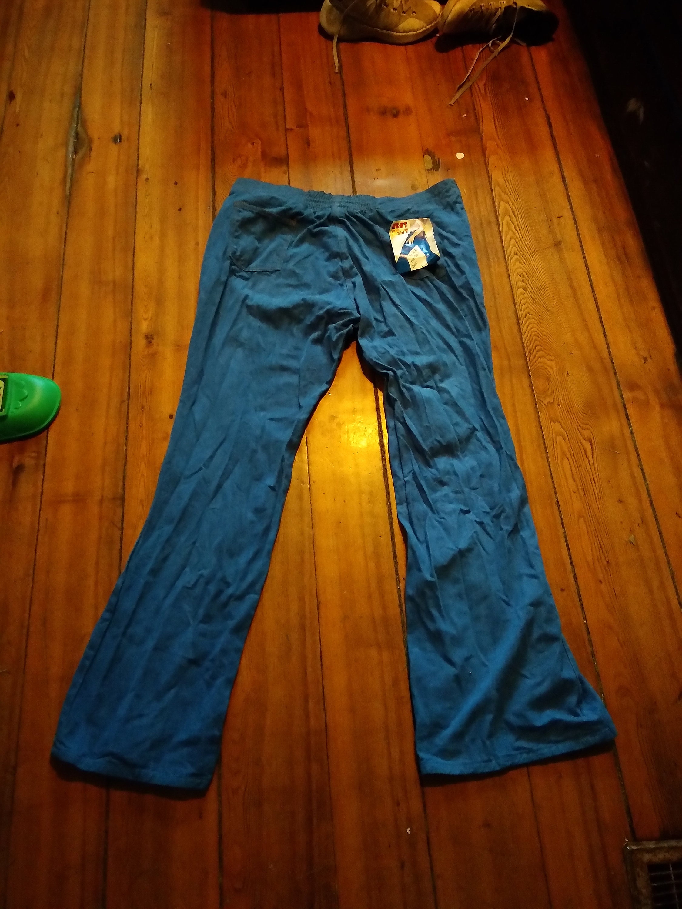 Neat Seat Vintage Elastic Waist Bellbottom Jean Deadstock Neat Seat Vintage Elastic Waist Bellbottom Jean Deadstock