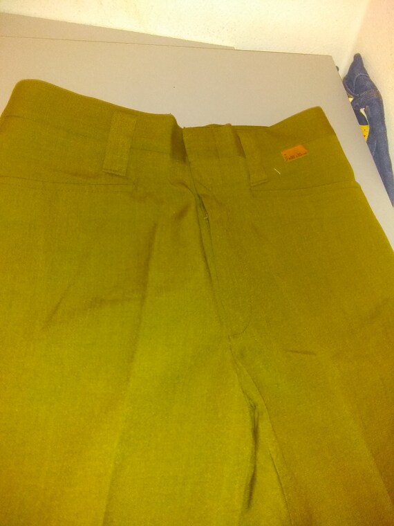 Farah Hopsack Vintage Deadstock Men's Rayon Poly Pants 1970's