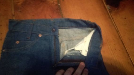 levi 716 deadstock vintage saddlemen jean made US… - image 7