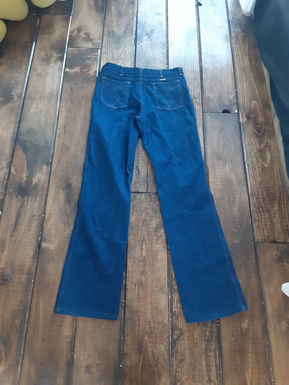 Vintage Deadstock Nos Wrangler Straight Leg Denim Jean Vintage Deadstock Nos Wrangler Straight Leg Denim Jean