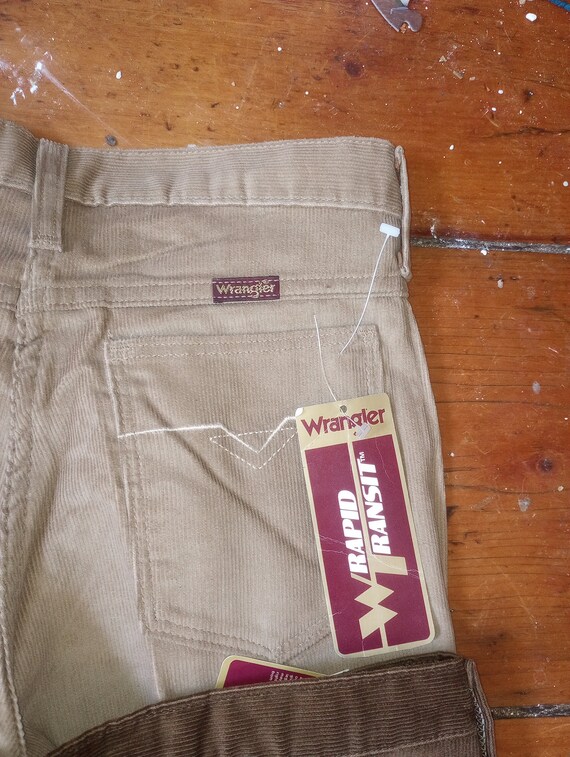 wrangler Vintage corduroy deadstock 1980 men wais… - image 2