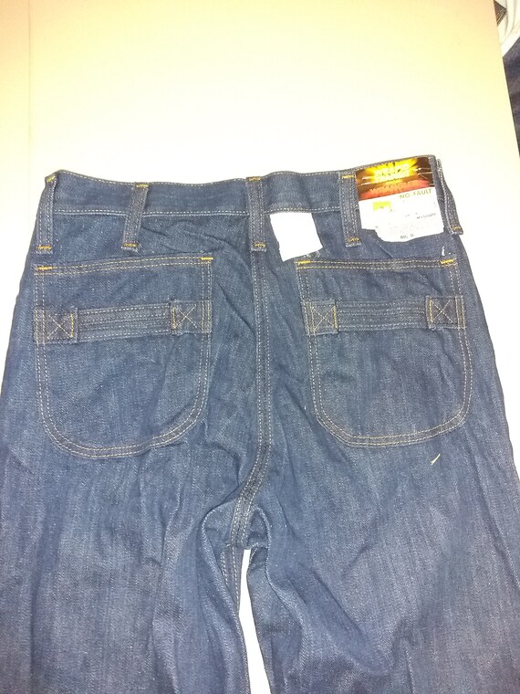 Vintage Deadstock Nos Wrangler Wrapid Transit Denim Bellbottom - Etsy Hong  Kong