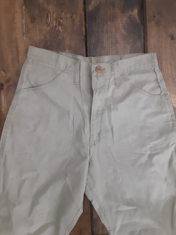 Wrangler HERO Denim Painter Pants for Men, W34 equivalent cotton blue type Vintage Second Hand main image 0