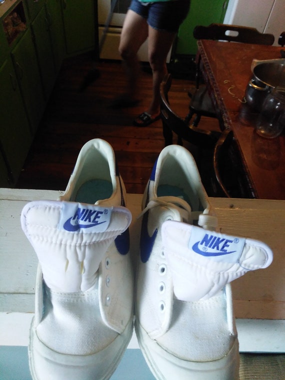 1983 Nike Vintage Deadstock Sneaker Shoe Low Top Curt Canvas