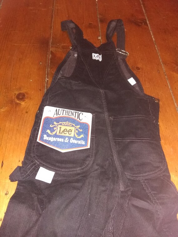 Lee Deadstock bib overalls jean corduroy painter … - image 6