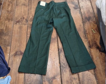 70s Vintage Levi's Sta Prest Pants | Light Gray Flared 70s Vintage Levi's Sta Prest Pants | Light Gray Flared