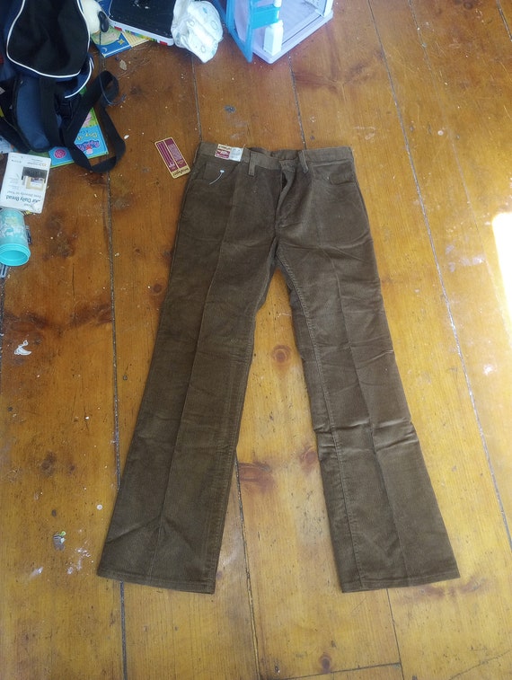 wrangler Vintage corduroy deadstock 1980 men wais… - image 4